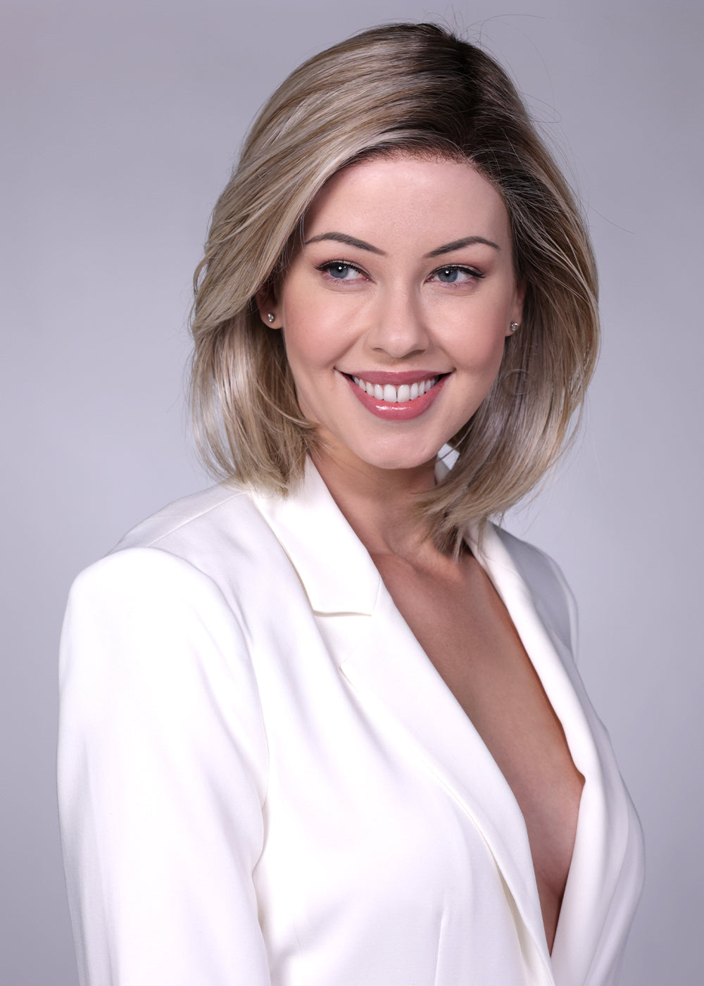 Cardiff by Belle Tress | HF Synthetic Lace Front Wig | Mono Part