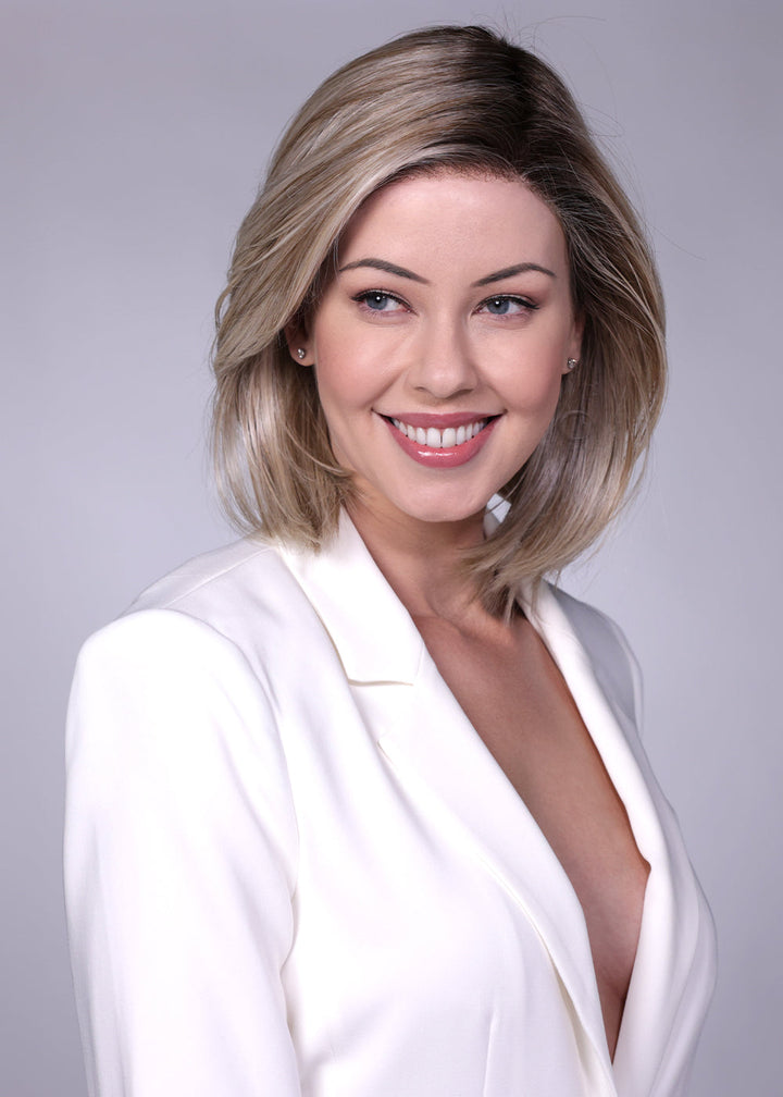 Cardiff by Belle Tress | HF Synthetic Lace Front Wig | Mono Part